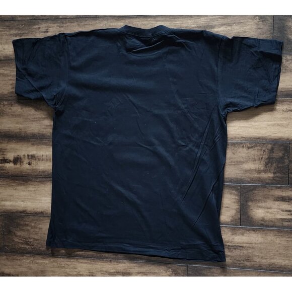 Vintage Single Stitch TIGER GRAPHIC Tshirt Made USA On XL Harley Davidson Tag - Picture 7 of 8